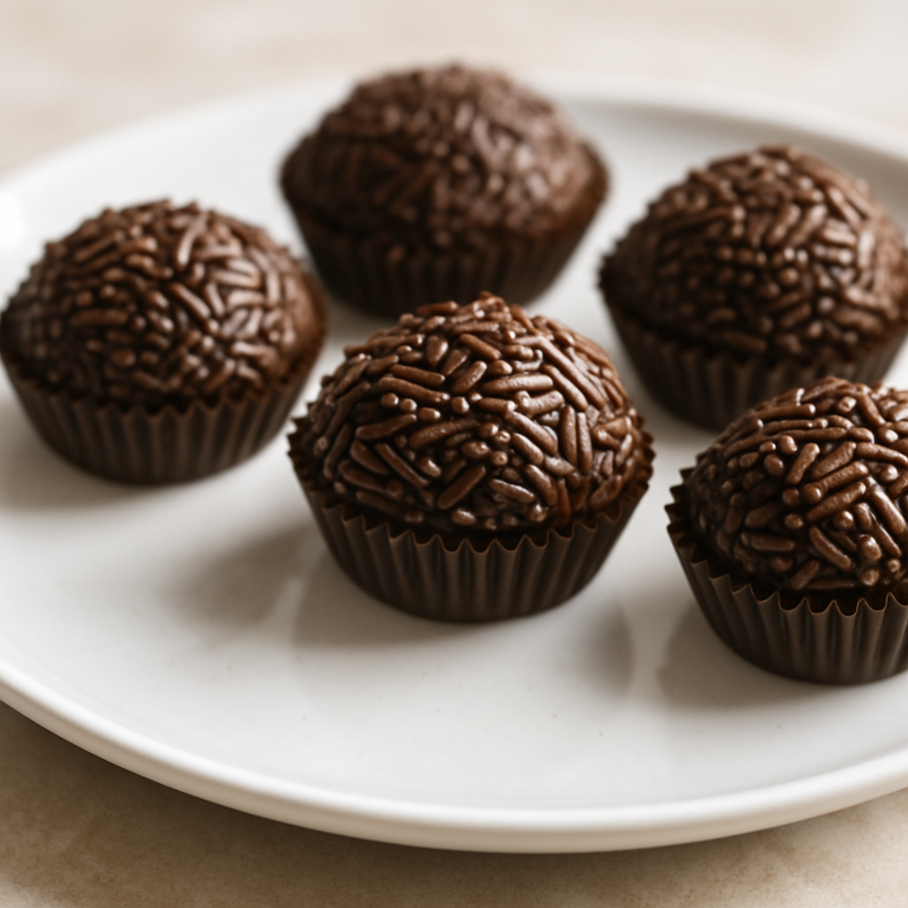 Brigadeiro Tradicional 🍫✨ - receita deliciosa de brigadeiro tradicional