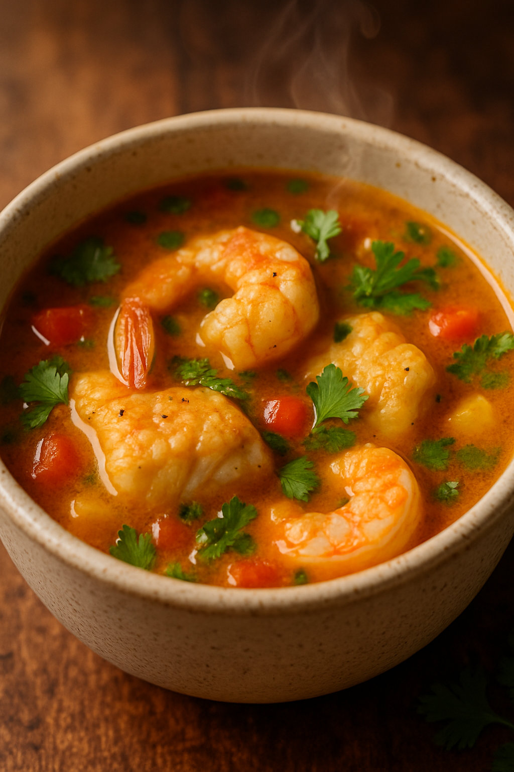Caldinho de Peixe ou Camarão: O Abraço Quentinho do Mar! 🍲🦐🐟: 40 Minutos de Preparo | Receita Fácil 1 Caldinho de Peixe ou Camarão: O Abraço Quentinho do Mar! 🍲🦐🐟 - receita deliciosa de caldinho de