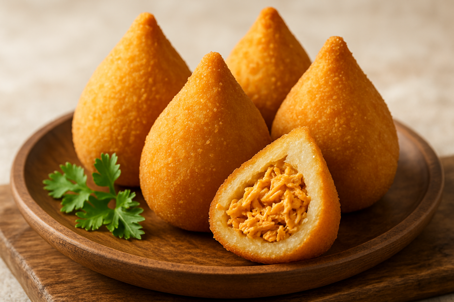 Coxinha de Frango 🍗✨: O Clássico Brasileiro que Encanta Festas: 45 Minutos de Preparo | Receita Intermediário 2 Coxinha de Frango 🍗✨: O Clássico Brasileiro que Encanta Festas - receita deliciosa de coxinha de
