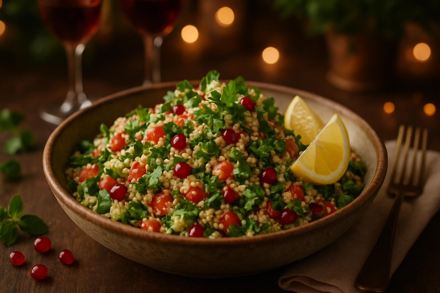 Cuscuz Marroquino: Salada Libanesa para um Jantar Romântico 🌿✨ - receita deliciosa de cuscuz marroquino: