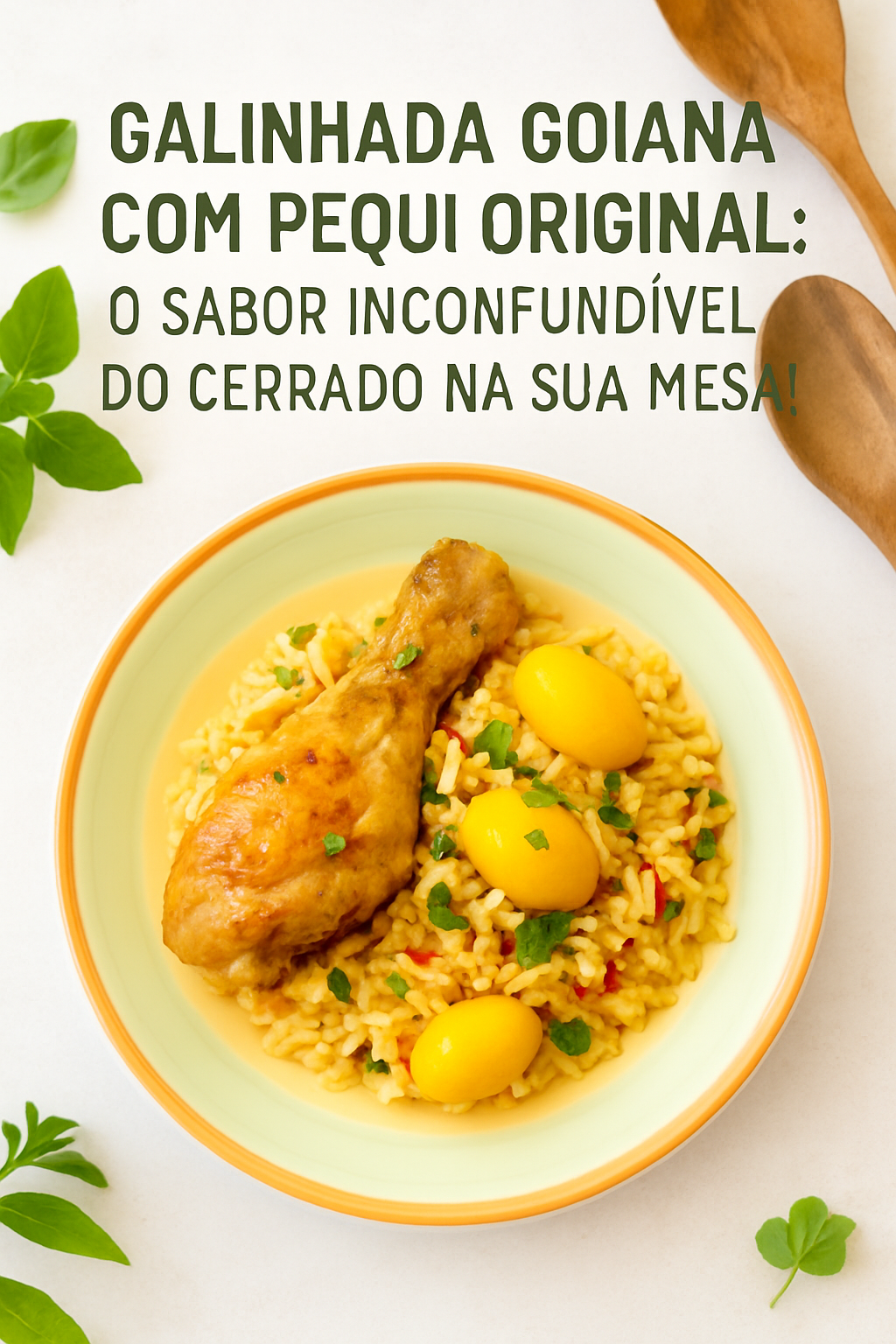 Galinhada Goiana com Pequi Original: O Sabor Inconfundível do Cerrado na Sua Mesa! 🌳🍗 - receita deliciosa de galinhada goiana