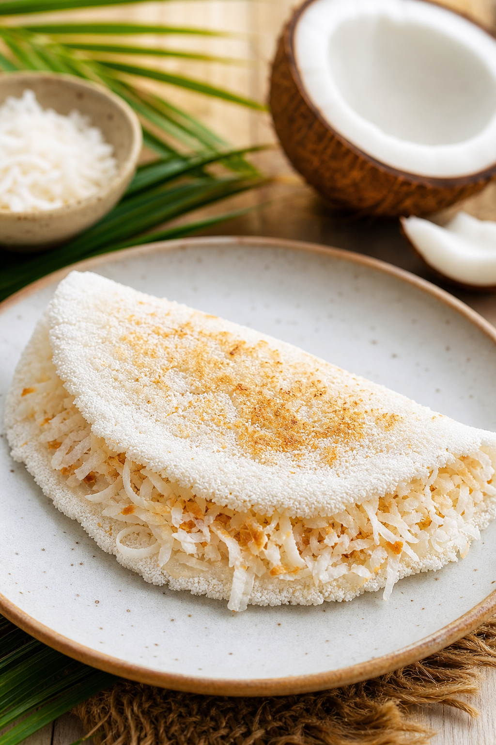 Beiju de Coco: A Delícia Nordestina que Derrete na Boca! 🥥😋: 35 Minutos de Preparo | Receita Fácil 1 Beiju de Coco: A Delícia Nordestina que Derrete na Boca! 🥥😋 - receita deliciosa de beiju de
