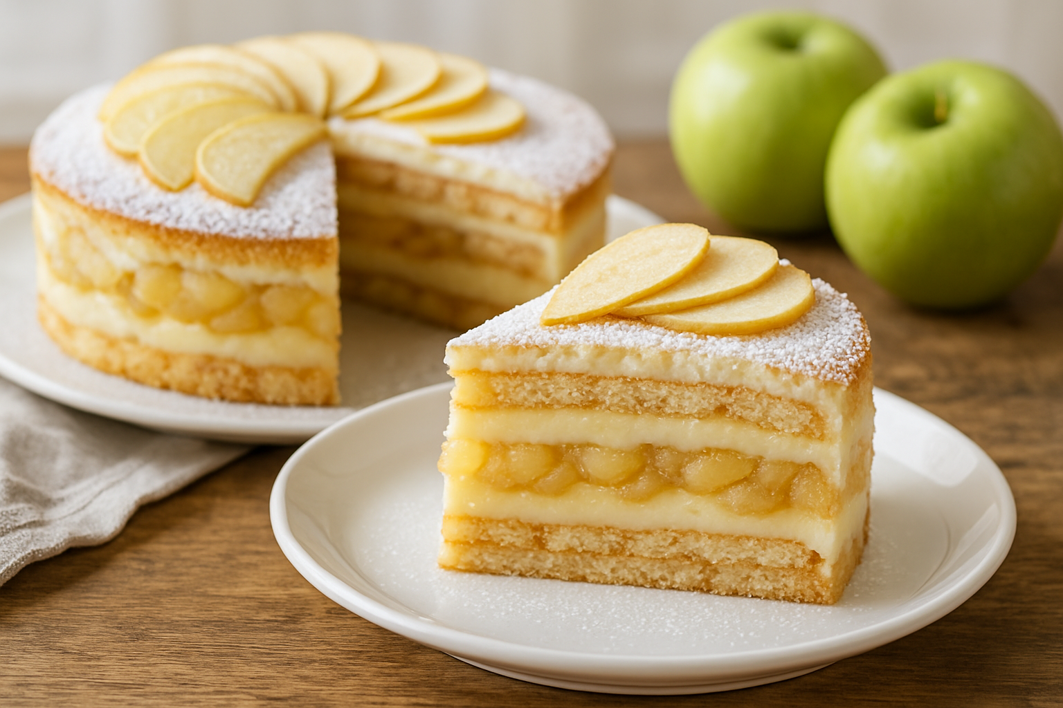 Torta Alemã de Maçã 🍏🍰 - receita deliciosa de torta alemã