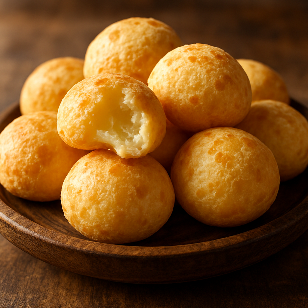 Pão de Queijo Mineiro 🍞🧀: 40 Minutos de Preparo | Receita Intermediário 2 Pão de Queijo Mineiro 🍞🧀 - receita deliciosa de pão de