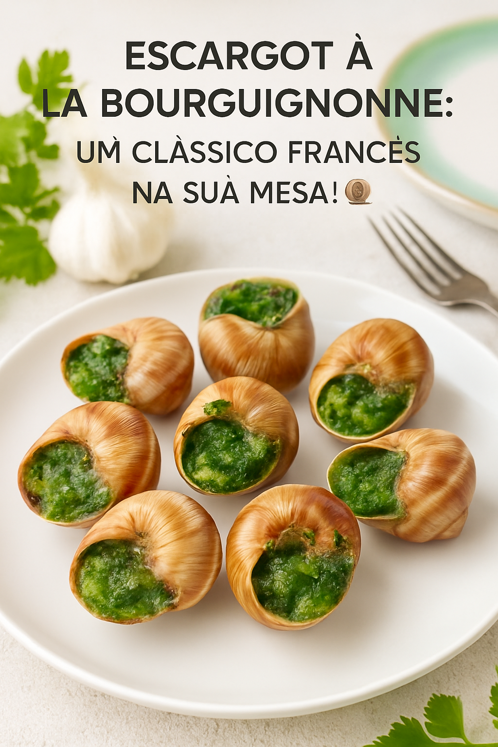 Escargot à la Bourguignonne: Um Clássico Francês na Sua Mesa! 🐌✨: 35 Minutos de Preparo | Receita Fácil 2 Escargot à la Bourguignonne: Um Clássico Francês na Sua Mesa! 🐌✨ - receita deliciosa de escargot à