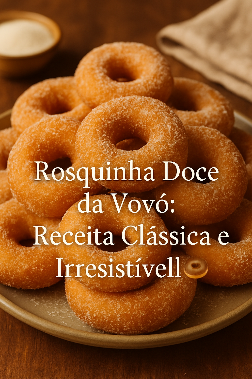Rosquinha Doce da Vovó: Receita Clássica e Irresistível! 🍩 - receita deliciosa de rosquinha doce