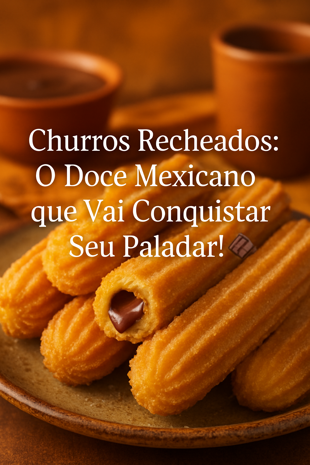 Churros Recheados: O Doce Mexicano que Vai Conquistar Seu Paladar! 🌟🍫 - receita deliciosa de churros recheados: