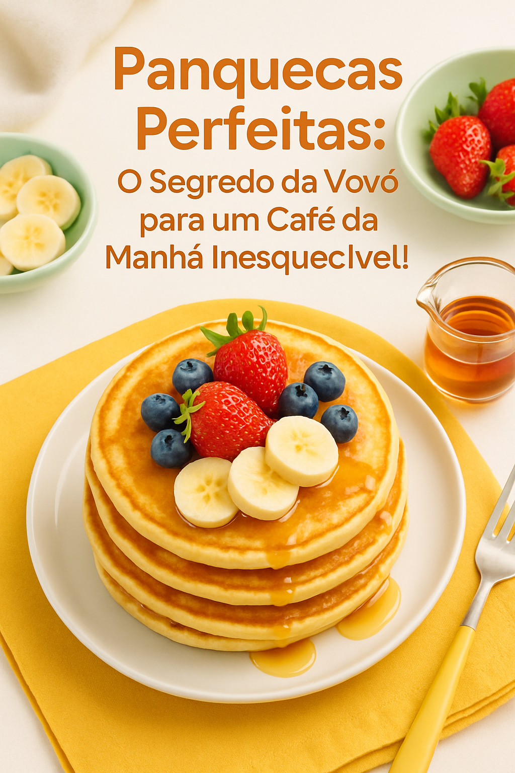 Panquecas Perfeitas: O Segredo da Vovó para um Café da Manhã Inesquecível! 🥞: 40 Minutos de Preparo | Receita Intermediário 2 Panquecas Perfeitas: O Segredo da Vovó para um Café da Manhã Inesquecível! 🥞 - receita deliciosa de panquecas perfeitas: